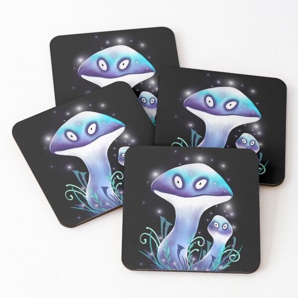 Item preview, Crazy blue mushroom with eyes designed and sold by Ishtamari.