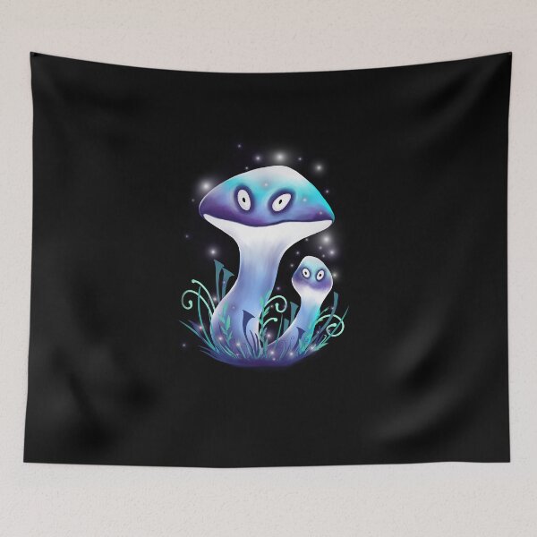 Item preview, Crazy blue mushroom with eyes designed and sold by Ishtamari.