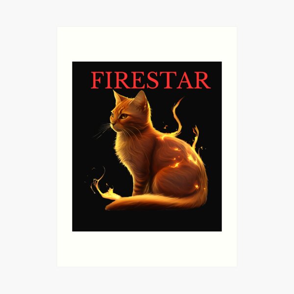 Firestar Warriors Headshot | Art Print