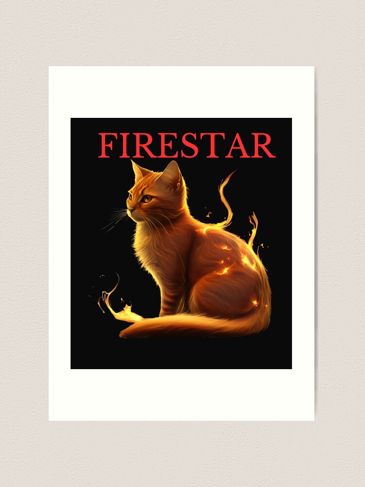 Firestar text template - Warrior cats - Digital Art, Childrens Art