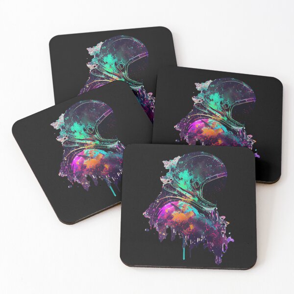 Item preview, Outer Space Drippin Paint Art Fun Spaceman designed and sold by TrialNError.