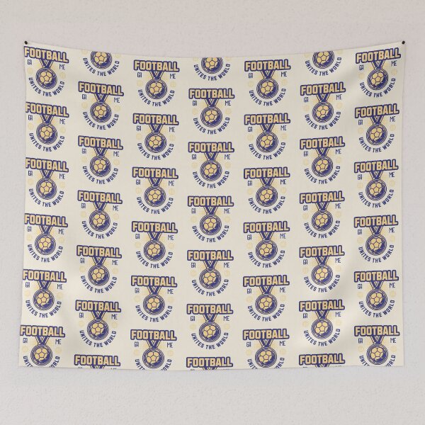 Item preview,  Football unites the world designed and sold by Pearl67.