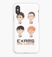 Exams are COMING iPhone Case