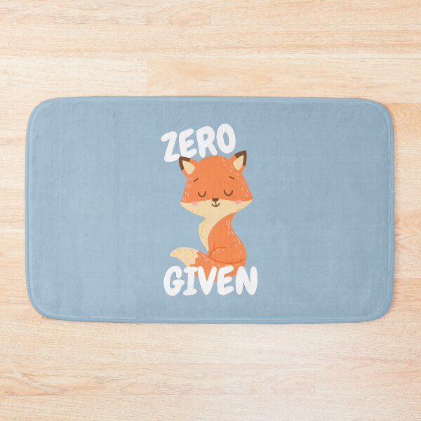 Item preview, Zero Fox Given, i don't care, worry-free, don't worry, no stress designed and sold by LazyCho.