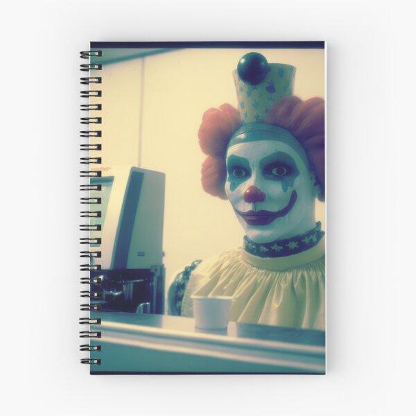 Item preview, "Would you like Fries with that?" Creepy Clown Hospitality designed and sold by ArtificialEye.