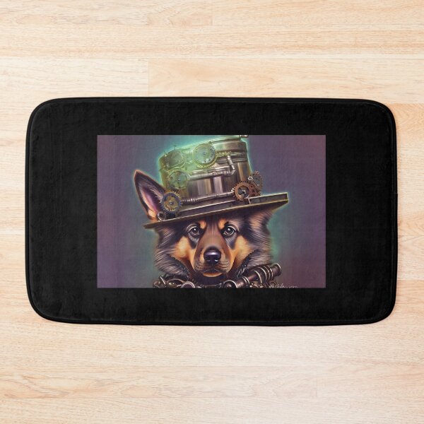 Item preview, Clockwork German Shepherd - An Intricately Designed Steampunk German Shepherd Dog - AI Generated designed and sold by Mechanical-Artt.