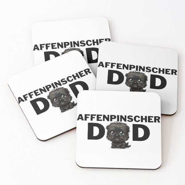 Item preview, Affenpinscher Dog Dad Art 3 designed and sold by TheWildFlix.