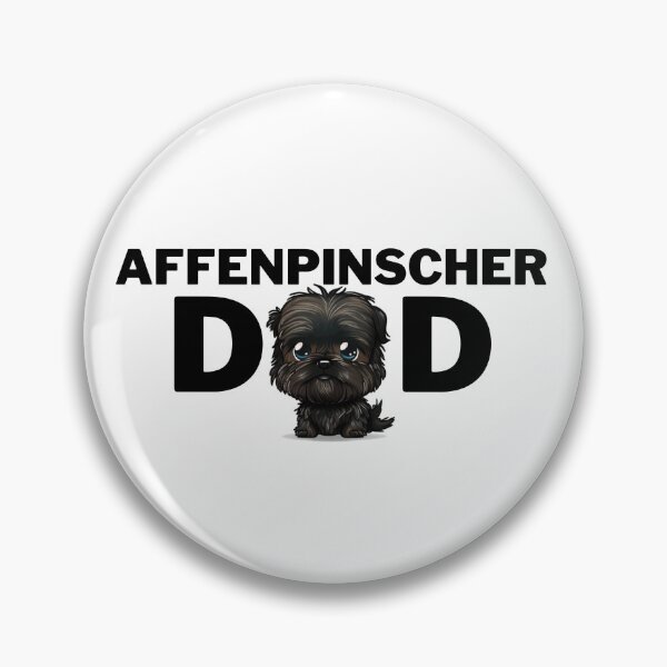Item preview, Affenpinscher Dog Dad Art 3 designed and sold by TheWildFlix.