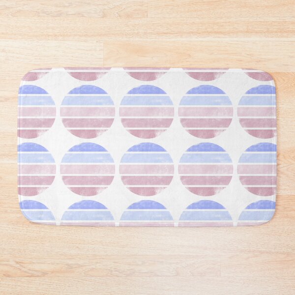 Item preview, Retro Vintage Blue and Pink Sunset designed and sold by KatsCanvas.