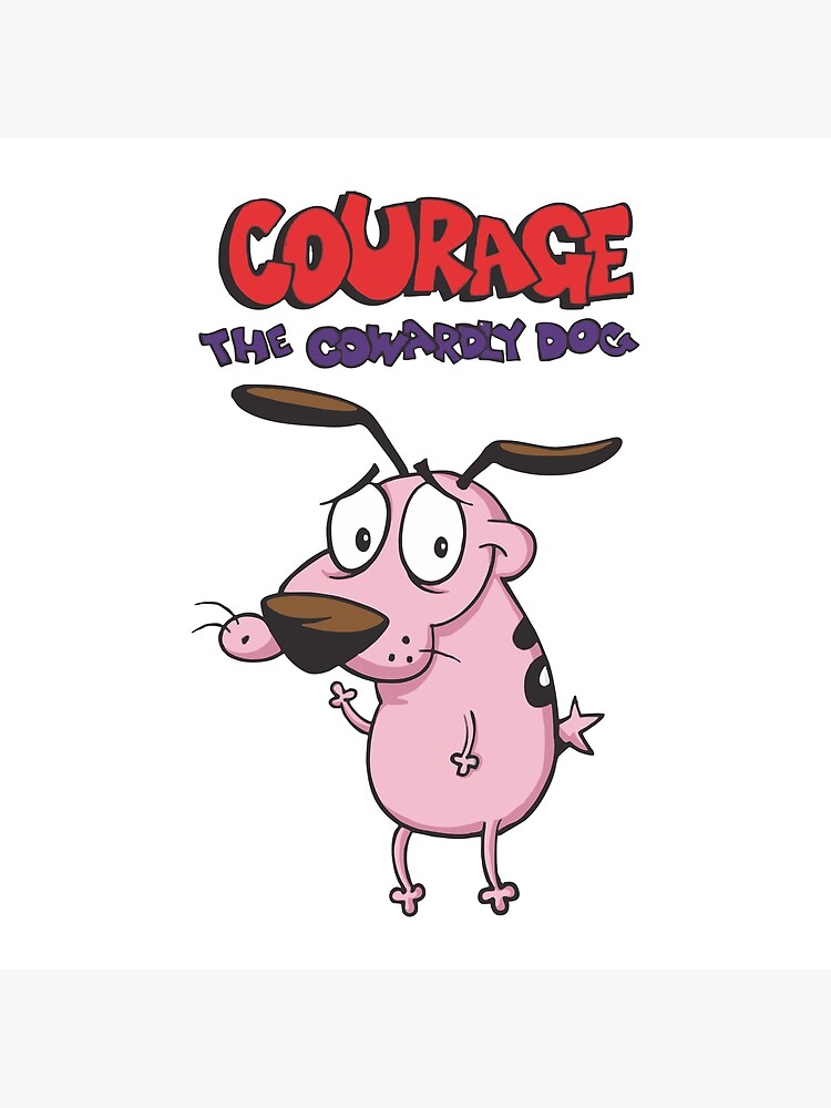 Courage the Cowardly Dog kid Premium Matte Vertical Poster sold by ...