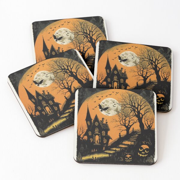Item preview, Halloween Scene designed and sold by NevermoreFalls.