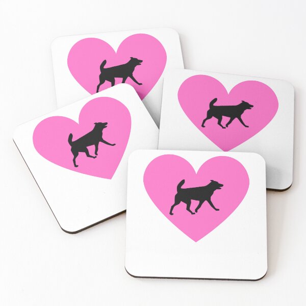 Item preview, I love Dogs Heart designed and sold by ​VibeCanvas Studio.