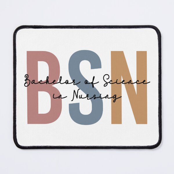 Item preview, BSN Bachelor of Science in Nursing | BSN Graduate | Nursing School Graduation Gifts | Retro BSN RN Gift  designed and sold by Violet Treasures.