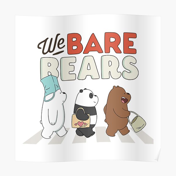 We Bare Bears Wall Art  Paintings, Drawings & Photograph Art Prints