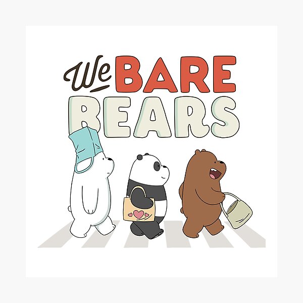 We Bare Bears - Paws | Art Board Print