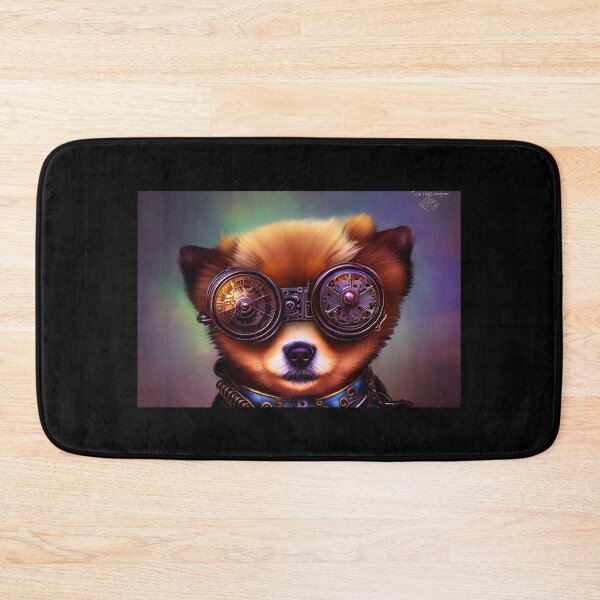 Item preview, Clockwork Pomeranian - An Intricately Designed Steampunk Pomeranian Dog - AI Generated designed and sold by Mechanical-Artt.