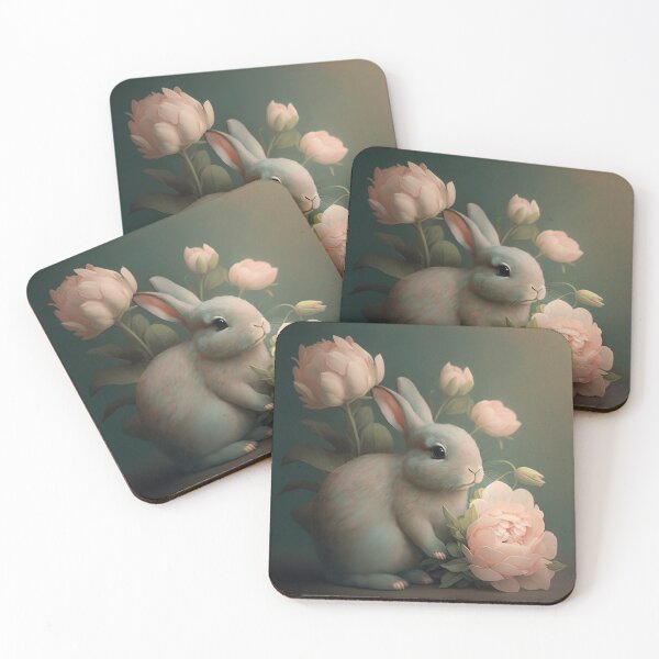 Item preview, Cute Flower Bunny  designed and sold by AuroraFantasy.