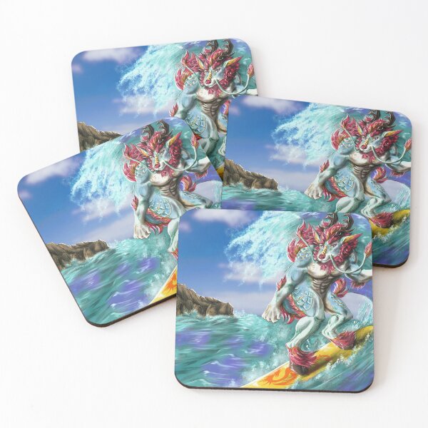 Item preview, Surfing dragon designed and sold by Furiarossa.