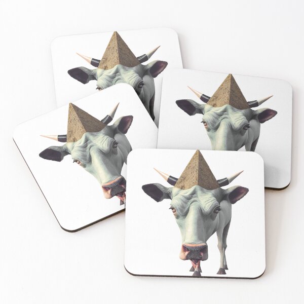 Item preview, Cow with triangle head designed and sold by Revjock.