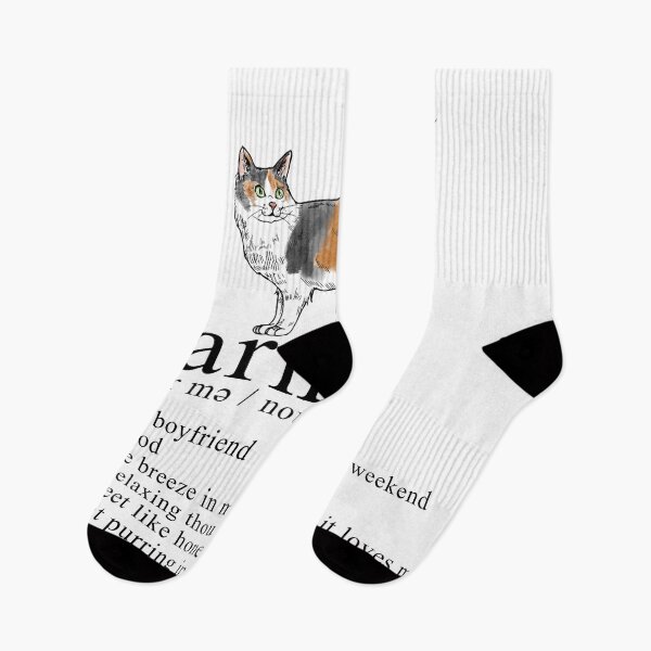 Item preview, Taylor Swift Karma Cat Definition (black graphic - boyfriend, calico) designed and sold by colormemichelle.