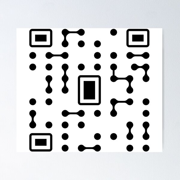 Rick Roll QR Code - Sexy pics of your mom - Rick Astley - Posters