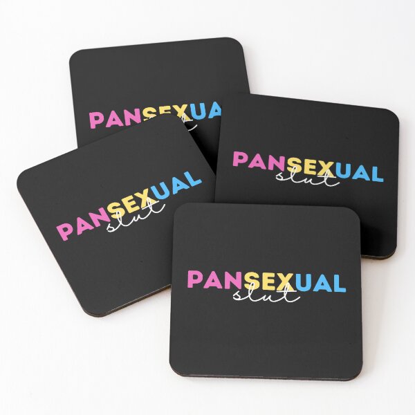 Item preview, Pansexual Slut | Pan Pride Flag Colours designed and sold by KinkShoppe.