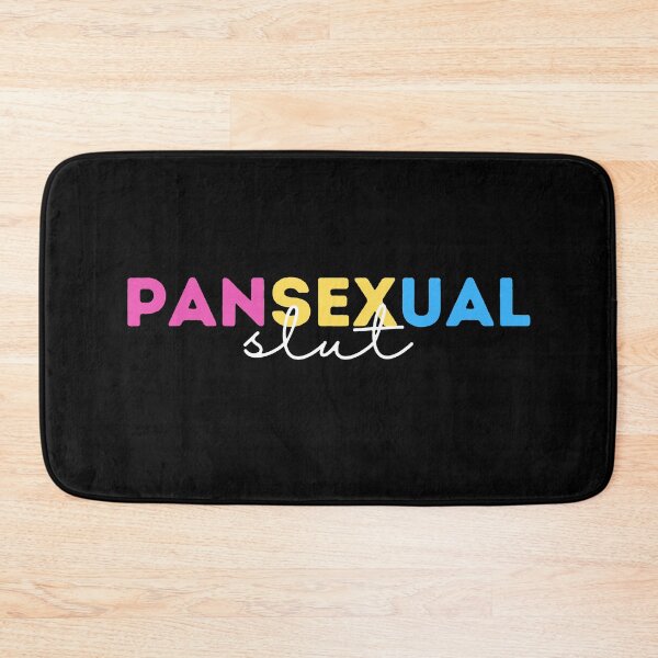 Item preview, Pansexual Slut | Pan Pride Flag Colours designed and sold by KinkShoppe.