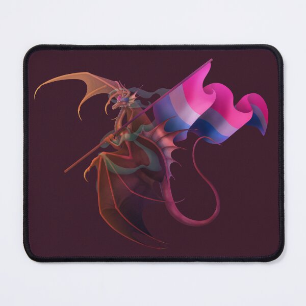 Item preview, Bi Pride Dragon designed and sold by AppleJuiceFlood.