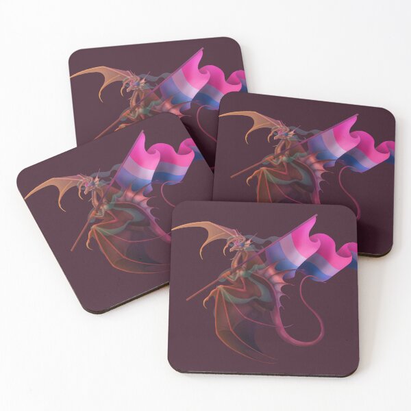 Item preview, Dragón Bi Pride designed and sold by AppleJuiceFlood.