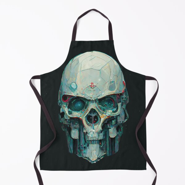 Item preview, Terminator Inspired Cyborg Skull designed and sold by ArtificialEye.