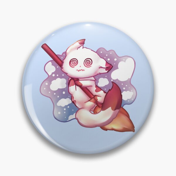 Item preview, Witch kitty learning to ride a broom designed and sold by manins ⭐⭐⭐⭐⭐.