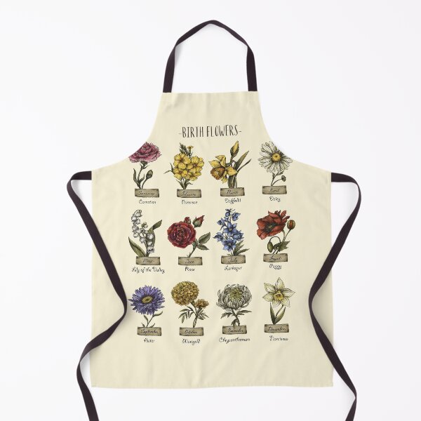 Item preview, Vintage Botanicals Birth Flowers Retro Monthly Astrology Plant Garden Botany Plants designed and sold by Mimielitas-Shop.