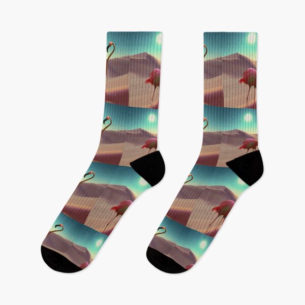 Item preview, Flamingos in the Desert designed and sold by tkel1.