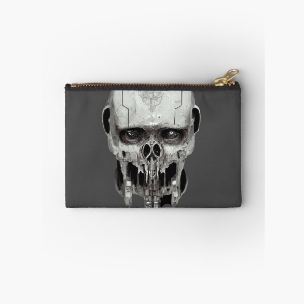 Item preview, Obsolete Terminator Inspired Cyborg Skull designed and sold by ArtificialEye.