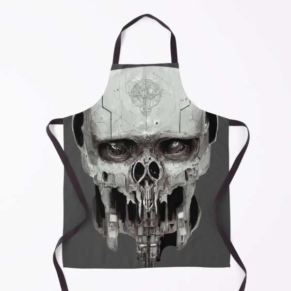 Item preview, Obsolete Terminator Inspired Cyborg Skull designed and sold by ArtificialEye.