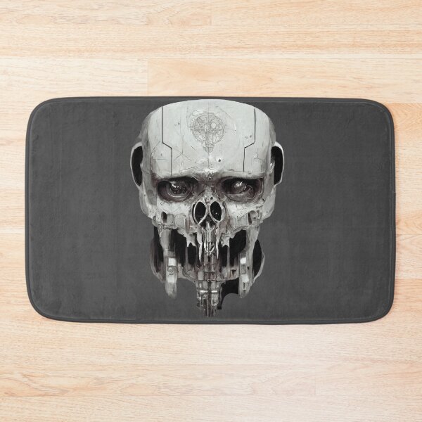 Item preview, Obsolete Terminator Inspired Cyborg Skull designed and sold by ArtificialEye.
