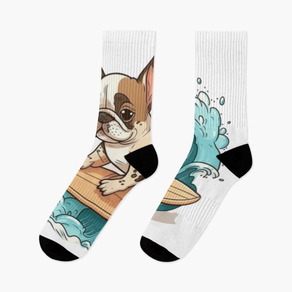 Item preview, Frenchie the Surfer French Bulldog  designed and sold by PetsEnough.