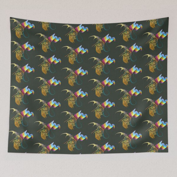 Item preview, Pan Pride Dragon designed and sold by AppleJuiceFlood.