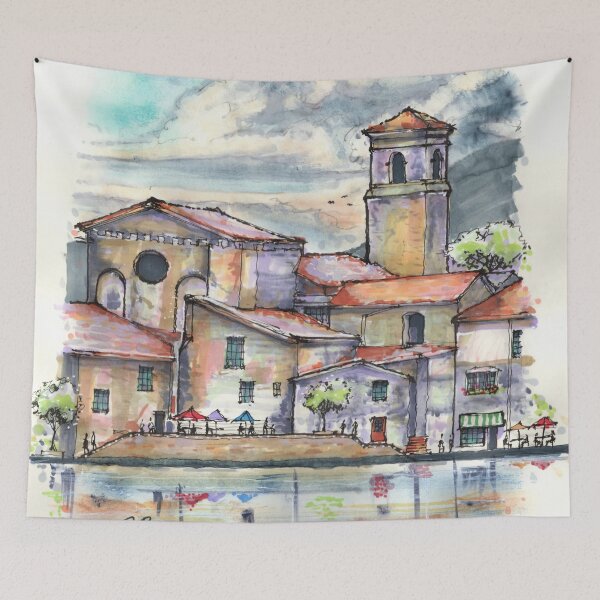 Item preview, Seaside Hilltown in Italy designed and sold by Gregg Brown.
