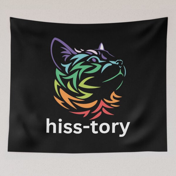 Item preview, hiss-tory Rainbow Kitty LGBTQIA+ designed and sold by memetric.