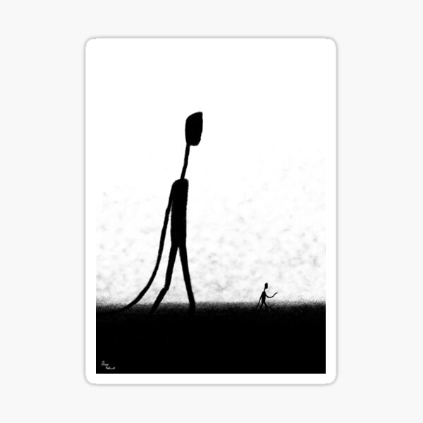 Walk with me Sticker