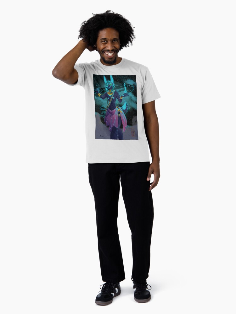 Thumbnail 3 of 4, Premium T-Shirt, Wepwawet, Opener of the Ways designed and sold by egypturnash.