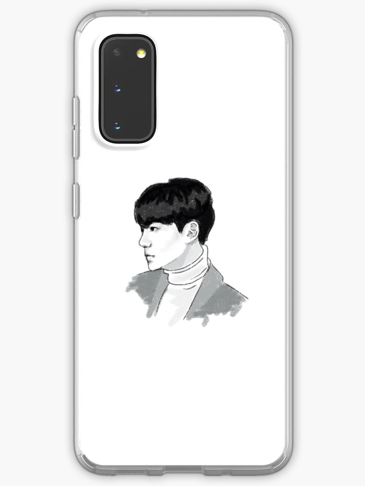 Suga Min Yoongi Agust D Portrait Fanart Case Skin For Samsung Galaxy By Herzchen Redbubble