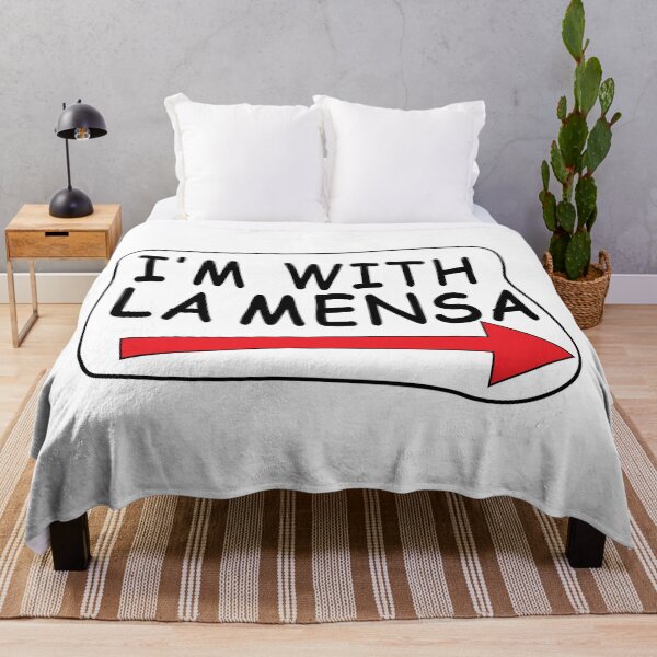 Item preview, I AM WITH STUPID MEXICAN VERSION SPANISH MENSA designed and sold by estudio3e.