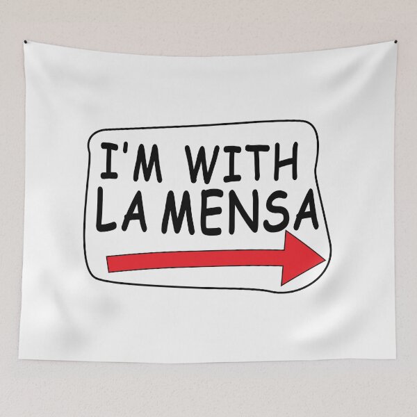 Item preview, I AM WITH STUPID MEXICAN VERSION SPANISH MENSA designed and sold by estudio3e.