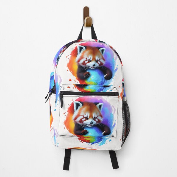 Item preview, cute and adorable red panda Colorful designed and sold by muhamuha.
