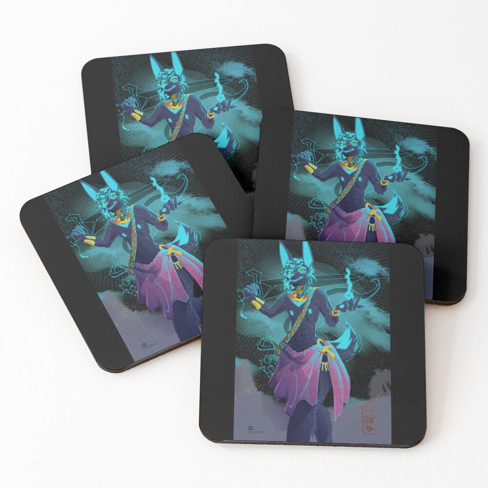Item preview, Coasters (Set of 4) designed and sold by egypturnash.