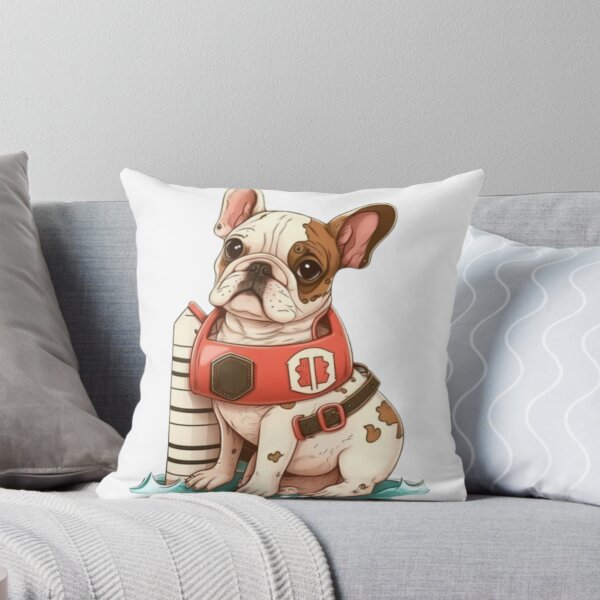 Item preview, Frenchie the Lifeguard French Bulldog designed and sold by PetsEnough.