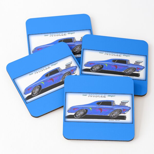 Item preview, Muscle cars  //  Gear Slinger! designed and sold by Imagin8er.