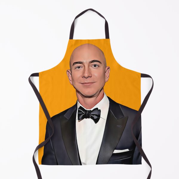 Item preview, Jeff Bezos Artwork - The Visionary Behind Amazon's Success designed and sold by CartoonStarsStd.